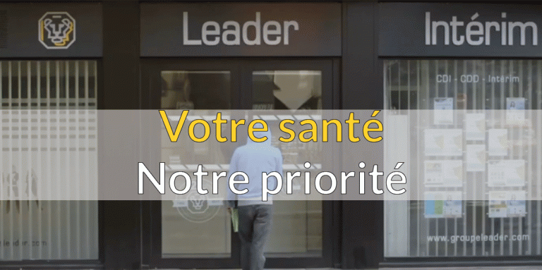 Actual Leader Group Votre santé au travail avec le COVID Notre priorité