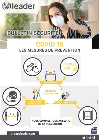 coronavirus pandémie covid covid19 emploi travail recrutement OHSAS